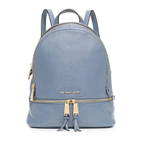 michael kors leder rucksack hwllblau|michael kors wallet.